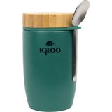 Çelik Yemek Termos - Igloo - Bamboo - 500 ml - Yeşil - 205789 - Çok Renkli - 0,50 lt