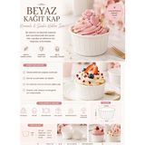 Çeliker Muffin Kek Kapsülü Beyaz Mini 50'li | Cupcake Kalıbı, Kağıt Muffin Kapsülü, Kek Kalıbı, Muffin Cup