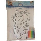 Çelikler Kırtasiye Frozen Kabarmalı Boyama Seti FR-3D-100