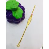 Çelikoğlu Kuyumculuk 8 Ayar Altın Kız Bebek Çocuk Künyesi 1.06 G