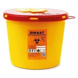 Çelikpençe 5 Adet Kesici ve Delici Tıbbi Enfekte Atık Kutusu 3 lt