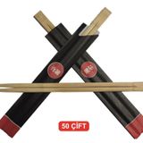 Çelikpençe Bambu Çin Çubuğu Chopsticks 50 Çift