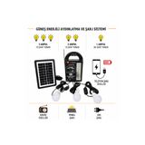 CELİKSHOP Güneş Enerjili RASYOLU Solar Aydınlatma Sistemi ( SIFIR AKÜ TAKILIP GONDERILECEKTİR )