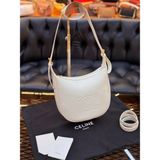 Celine Logo Detaylı Ithal Çanta - Beyaz