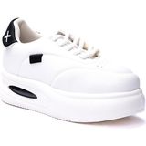 Celira Bluefeet Dvm Ekru Siyah Günlük Kadın Sneaker Spor Ayakkabı - Ekru - Siyah