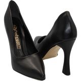 Celira Bluefeet Siyah Cilt Topuklu 8 cm Kadın Stiletto Ayakkabı