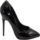 Celira Bluefeet Siyah Rugan Topuklu 10 cm Kadın Stiletto Ayakkabı