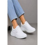 Celira Prl Beyaz Anorak Kadın Sneaker Spor Ayakkabı 724