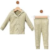 Celira Yeşil Pijama Takımı 6 Ay,9 Ay,12 Ay Erkek Bebek