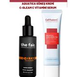 Cell Fusion C Aquatica Güneş Kremi ve the fair. C Gleam C Vitamini Serum