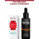 Cell Fusion C Stick Güneş Kremi ve the fair. C Gleam C Vitamini Serum