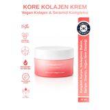 celleanser Kore Vegan Kolajen Yüz Kremi - Kolajen Ve Seramid Destekli Yaşlanma Karşıtı Nemlendirici Krem