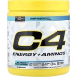 Cellucor C4 Energy + Aminos 30 Servis 5g Bcaas Eaas For Muscle Recovery, 3 Electrolytes For Hydration, Natural Caffeine Pre Workout Zero Sugar.usa Menşei!!. - Ahududu