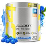 Cellucor C4 Sport Pre Workout Powder Blue Raspberry - Pre Workout Energy With Creatine + Caffeine 213GR - Aromasız