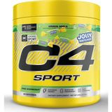 Cellucor C4 Sport Pre Workout Powder - Jolly Rancher Green Apple - Nsf Certified For Sport - 200MG Caffeine + Creatine + Beta-Alanine - Electrolytes And Energy - 20 Servings 248GR.ABD Menşei - Elma