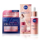 Cellular Doğal Retinol Alternatifi Bakuchiol Cilt Serumu 30ML ve Nemlendirici Gece Bakım Kremi 50ML
