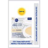 Cellular Expert Finish Cushion Renkli Yüz Bakım Kremi 15ml, SPF15, Açık Ton, Nemlendirici, Hyaluron
