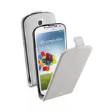 Cellular Line Beyaz Galaxy S4 Flap Essential Mıknatıslı Deri Kılıf