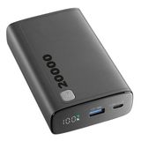 Cellular Line Elite Dijital Ekranlı PD 20W Hızlı Şarj 20.000 mAh Siyah Powerbank