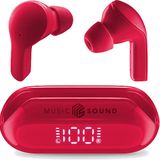 Cellular Line Music Sound Slide Kırmızı Bluetooth Kulaklık
