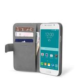 Cellular Line Siyah BOOKAGENDAGALS6K Samsung Galaxy S6 Book Agenda Kapaklı Kılıf