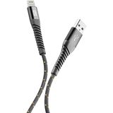 Cellular Line Tetra Force 2 m Siyah Lightning Kablo