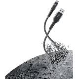 Cellular Line Tetra Force Siyah 2 m Type C Kablo