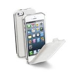Cellular LineApple iPhone SE-5S-5 Flap Mıknatıssız Beyaz Kılıf