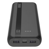 Cellularlıne 12W X 2 20.000 MAH Powerbank Siyah - Pbentry20000k (outlet)
