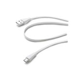 Cellularline Beyaz Micro USB Data Kablosu
