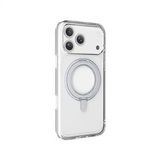 CELLULARLINE IPHONE 17 PRO MAX SPIN STAND VE YÜZÜK ÖZELLİKLİ TELEFON KILIFI - ŞEFFAF