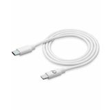 Cellularline USB-C - Apple Beyaz 120 cm Lightning Kablo
