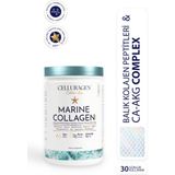 CELLURAGEN Balık Kolajen Peptitleri ve Ca-AKG İçeren Complex Marine Collagen Takviye 30 Günlük - AROMASIZ