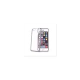 Celly iPhone 6/6S ile Uyumlu Lazer Silikon Kılıf - Siyah
