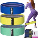 CELOID Direnç bantları seti, kaymaz tasarımlı egzersiz bantları, kalça ve kalça için 3 kademeli egzersiz bandı, kadınlar ve erkekler için, ev fitness için ganimet bantları, yoga, pilates