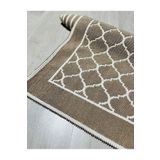 Çelsa Home Bukle Lüks Pamuklu Makinede Yıkanabilir Kilim Bej 80x300 Cm / 80x200Cm Dora