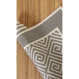 Çelsa Home Bukle Lüks Pamuklu Makinede Yıkanabilir Kilim Gri 100 x 200 cm / 150 x 240 cm Labira