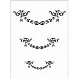 Çeltik Desen Stencil Şablon (21x30) Çe-007