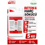 CELVIA Temizlik Konsantre Beton Harç sökücü 5kg C-158