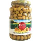 Cem 291-350 1 kg Çizik Yeşil Zeytin