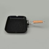 Cem 34x24 CM Gri Döküm Grill Tava