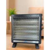 Cem 5 Rezistans Elektrikli Soba 2500 W Siyah Renk Metal İç Mekan Isıtıcı