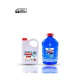 CEM CAR CARE Car Care Kışlık Set ( Cam Suyu 5 Lt Antifrizli -20 Derece Kırmızı Antifriz 3 Lt -42 De