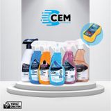 Cem Car Care Mega 6'lı Oto Bakım Seti + Yıkama Süngeri