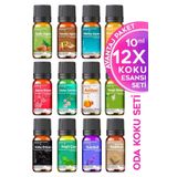 Cem Cosmetics Oda Kokusu Uçucu Yağ & Esansiyel Yağ 6'lı Oda Kokusu Seti 12x10ml