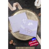 Cem Davetiye Düğün Nişan Nikah Kına Davetiyesi 3237 (100 ADET) Baskı Dahil