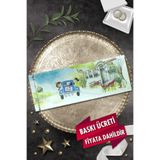 Cem Davetiye Düğün Nişan Nikah Kına Davetiyesi 3368 (100 ADET) Baskı Dahil