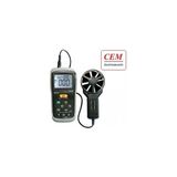Cem Dt 618 Rüzgar Hızı ve Sıcaklık Ölçer Anemometre - Beyaz