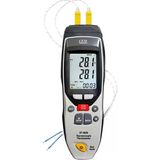 Cem DT-852B Dijital Çift Girişli Termokupl Termometre Datalogger (K ve J Tipi) - Çok Renkli