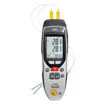 Cem DT-852B Dijital Çift Girişli Termokupl Termometre Datalogger
